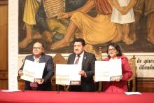 YLB Y USFX ACUERDAN INVESTIGACIÓN Y DESARROLLO DE BATERÍAS DE LITIO PARA LA ELECTROMOVILIDAD